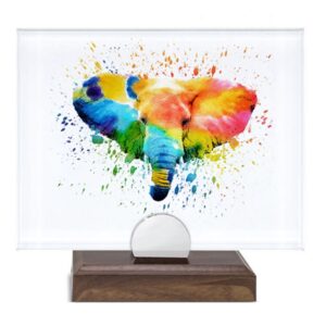 Marco y Soporte de Madera