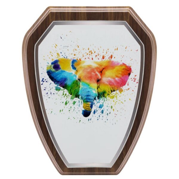 Soporte Escudo Madera 20cm - Sublimación